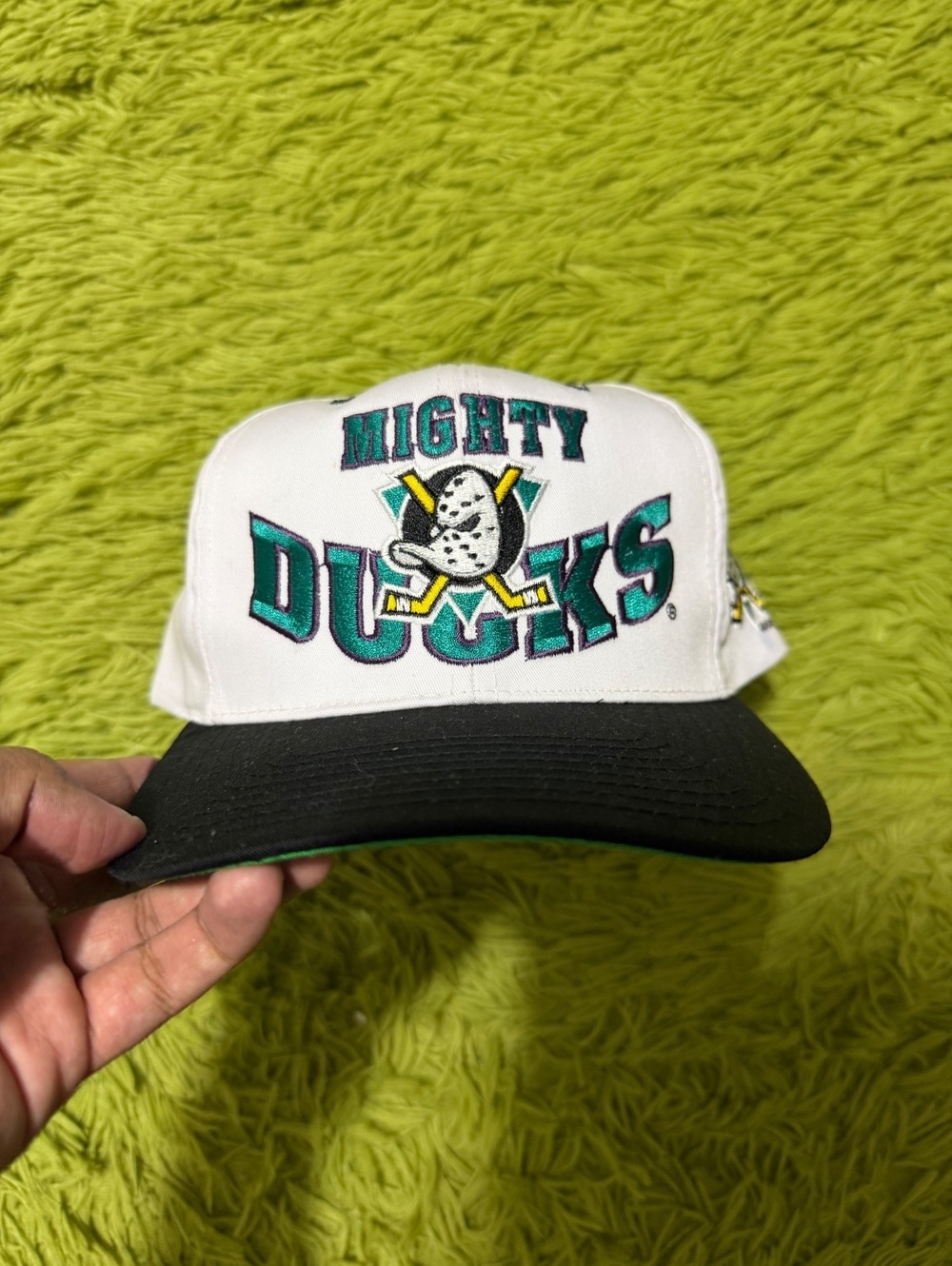 Vintage NHL Anaheim Mighty Ducks Snapback Hat